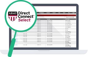ABMS Direct Connect Select sample screenshot graphic